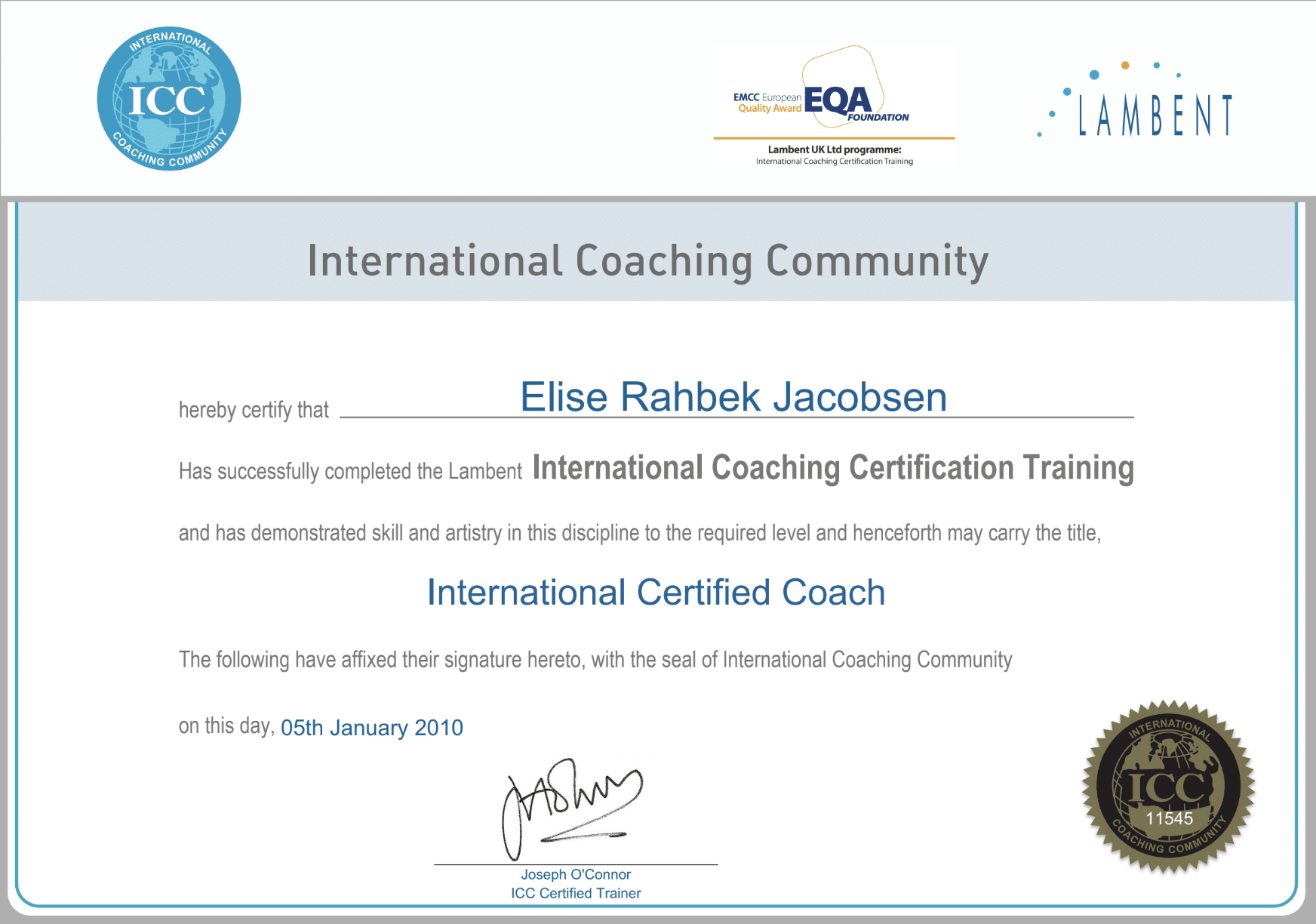 Certifikat 11